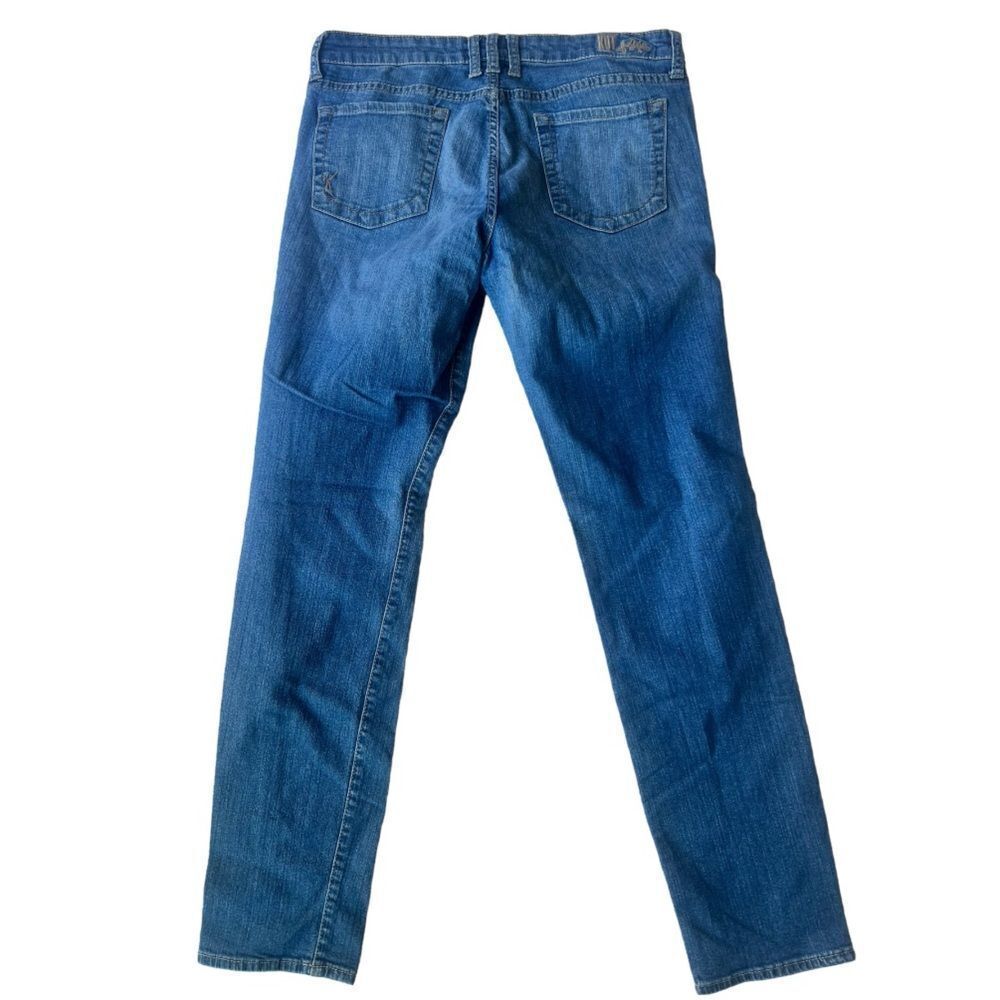 KUT from the Kloth Women's Skinny Style KP488MD6 Light Wash Mid Rise Jeans sz 8
